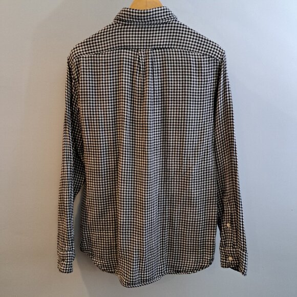 J. Crew Men's Medium Slim Fit Double-Weave Button Down Shirt Style #AY988 - Picture 4 of 15